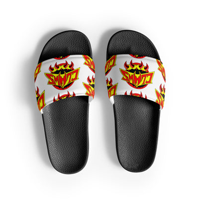 Zoo Jitsu Fighters CLAWS Logo Men’s slides - Icon Heroes 