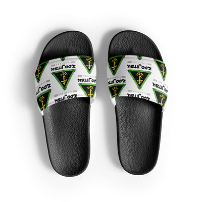 Zoo Jitsu Fighters Men’s slides - Icon Heroes 