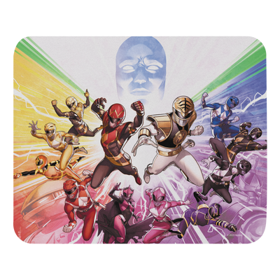 Power Rangers Necessary Evil Cover Mouse Pad - Icon Heroes 