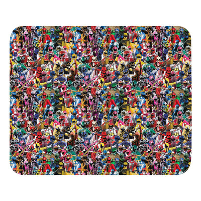 Power Rangers Anniversary Mouse Pad - Icon Heroes 