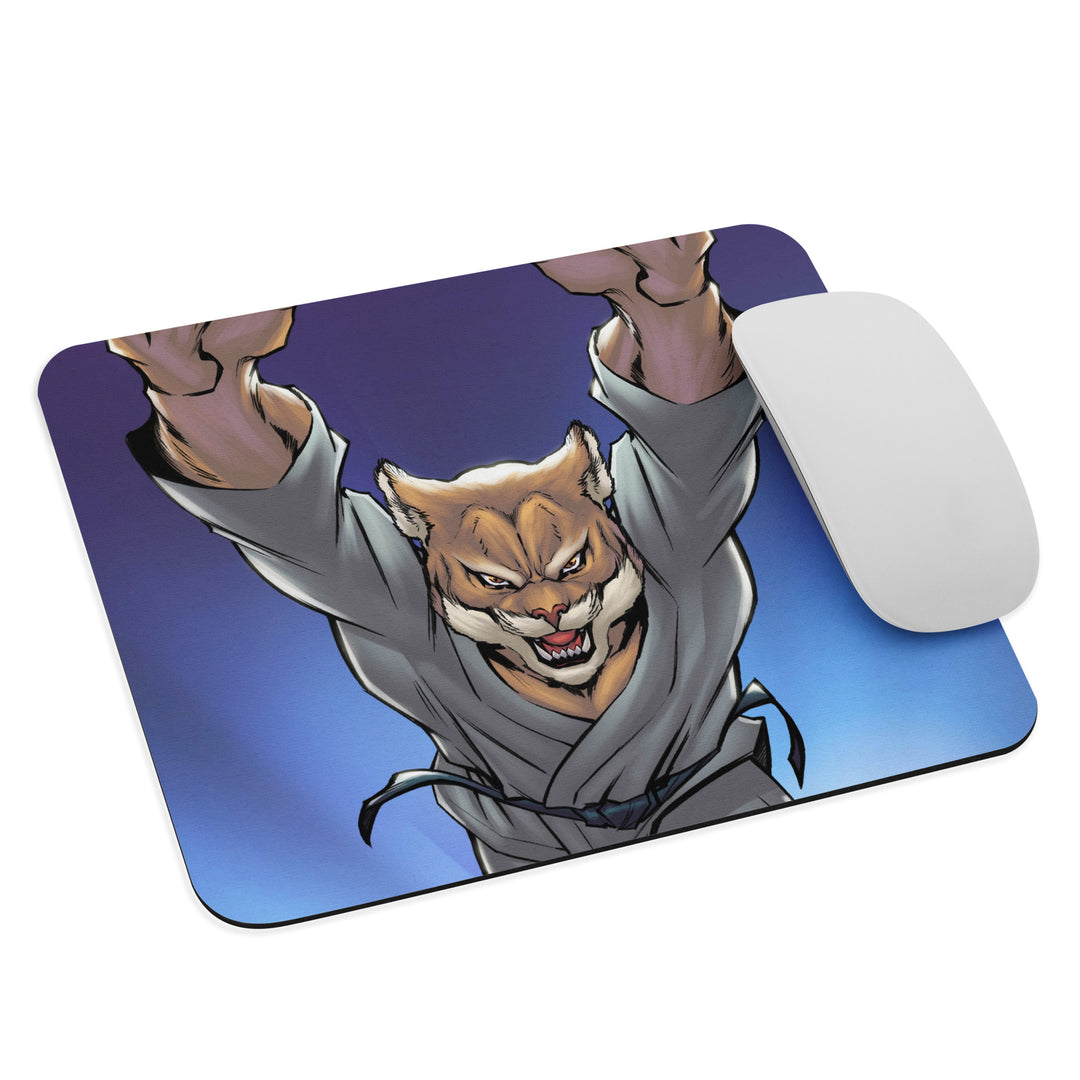 Jiu Jitsu Combat Creatures Mouse Pad by Ale Garza C