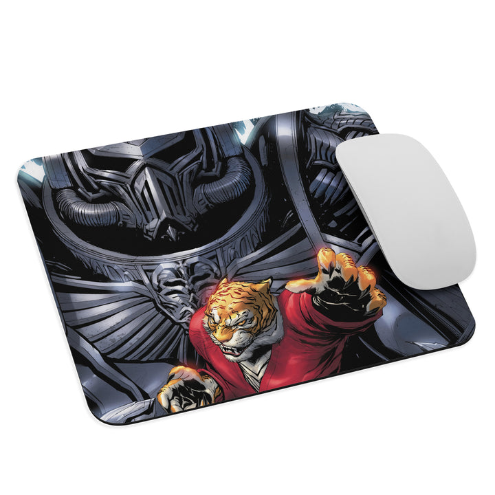 Jiu Jitsu Combat Creatures Mouse Pad by Tyler Kirkham A