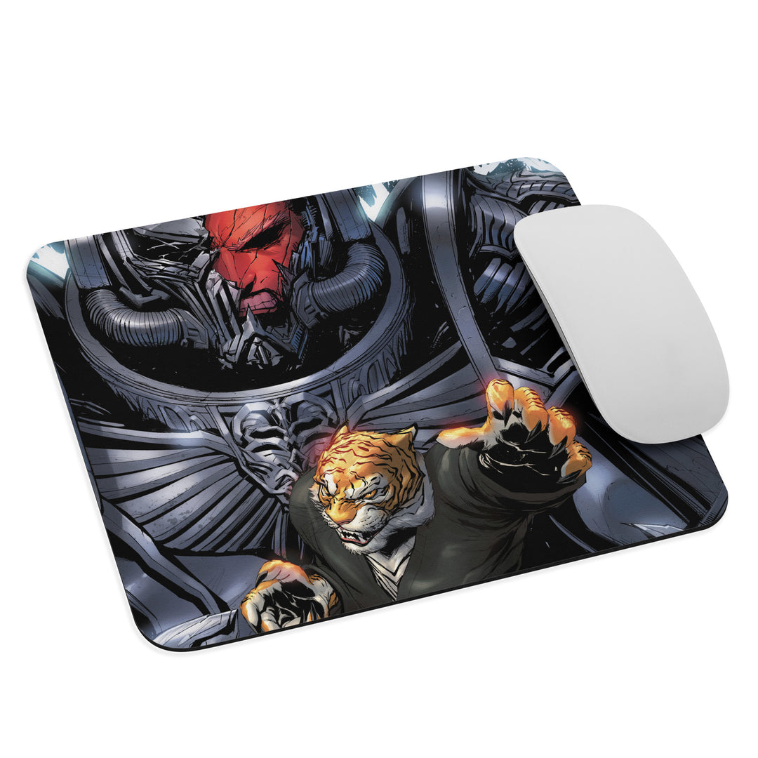 Jiu Jitsu Combat Creatures Mouse Pad by Tyler Kirkham B