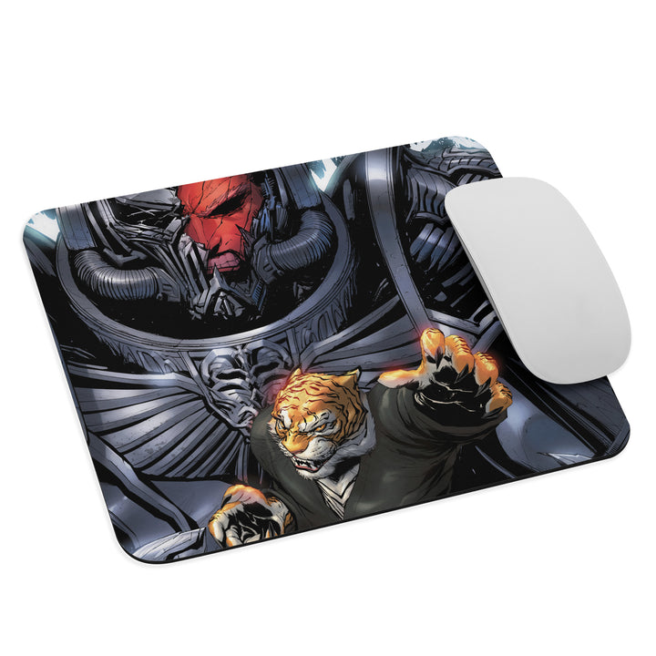 Jiu Jitsu Combat Creatures Mouse Pad by Tyler Kirkham B