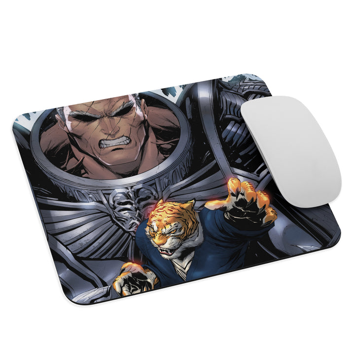 Jiu Jitsu Combat Creatures Mouse Pad by Tyler Kirkham C