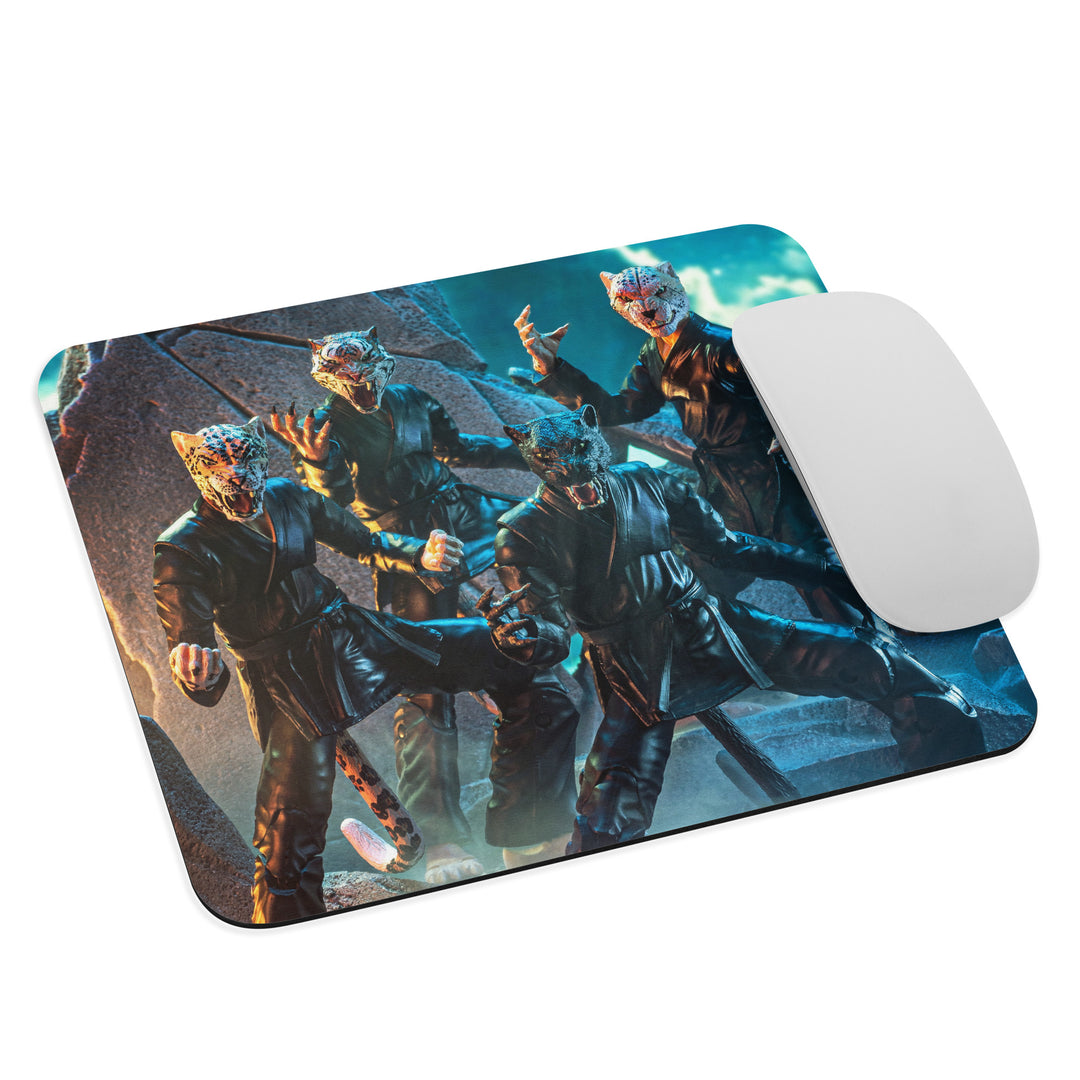 Jiu Jitsu Combat Creatures Mouse Pad by Trevor Williams