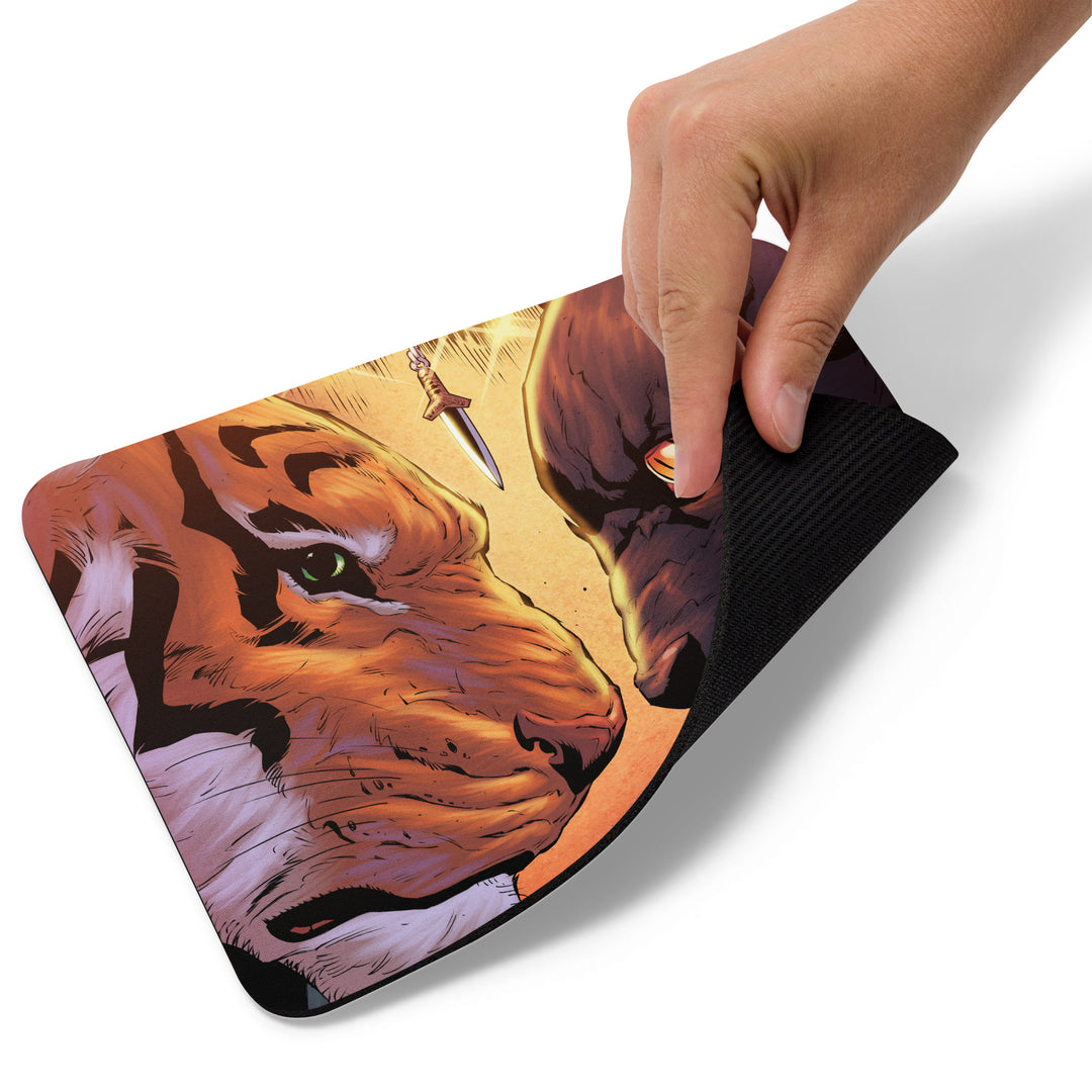 Jiu Jitsu Combat Creatures Mouse Pad by Netho Diaz