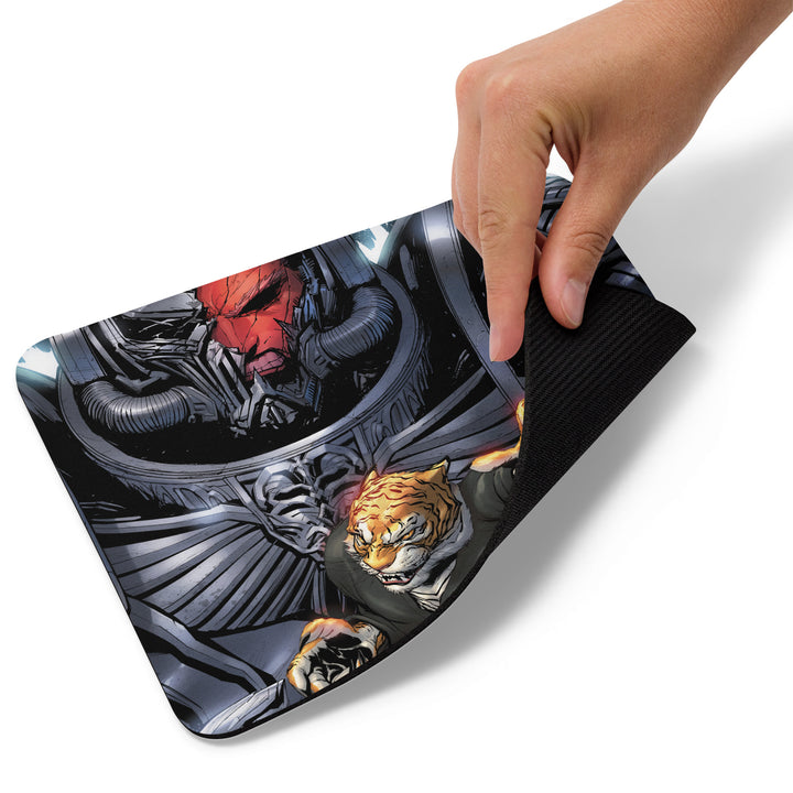 Jiu Jitsu Combat Creatures Mouse Pad by Tyler Kirkham B