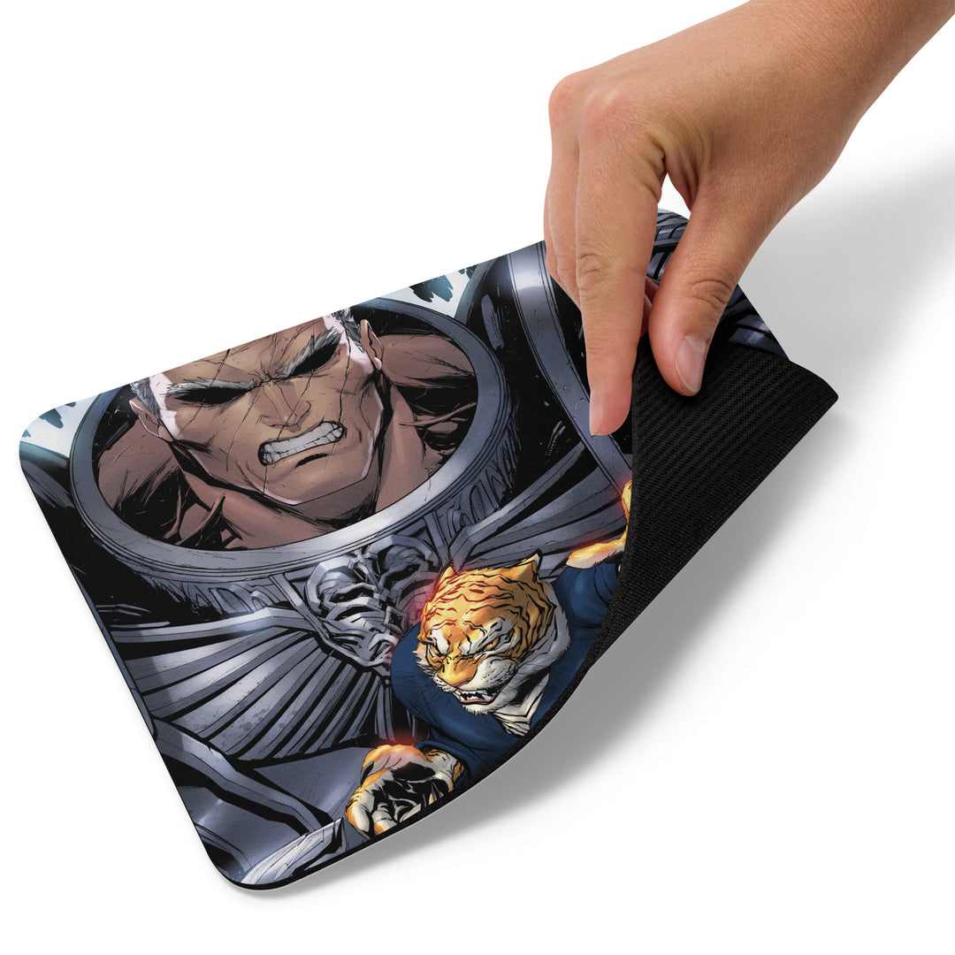 Jiu Jitsu Combat Creatures Mouse Pad by Tyler Kirkham C