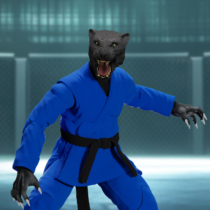 Jiu Jitsu Combat Creatures Paulo the Panther Action Figure