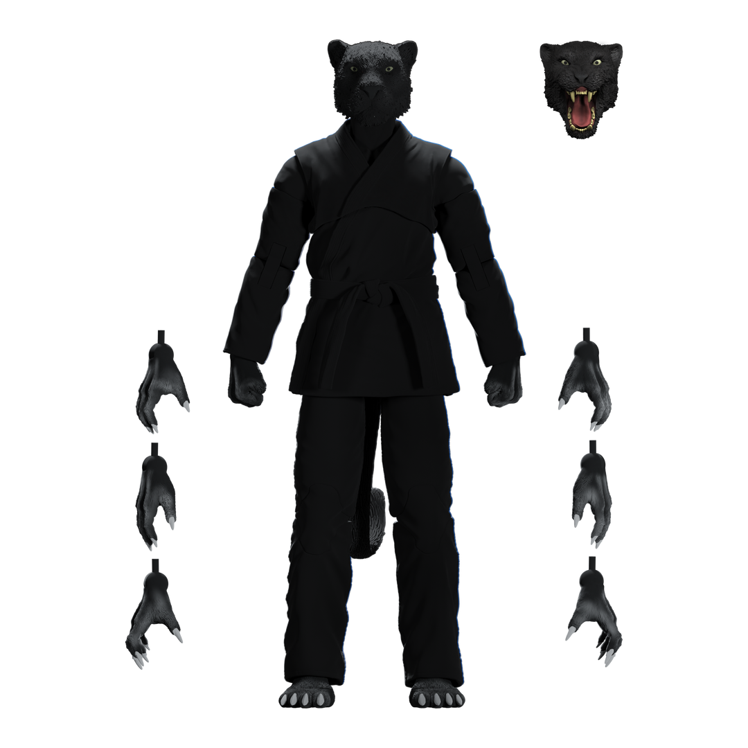 Jiu Jitsu Combat Creatures Paulo the Panther Action Figure - Icon Heroes 