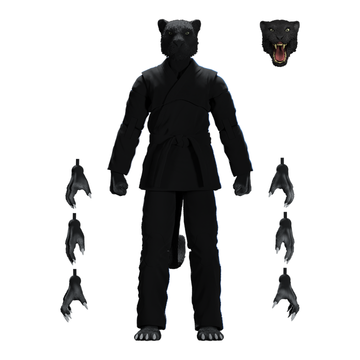 Jiu Jitsu Combat Creatures Paulo the Panther Action Figure - Icon Heroes 