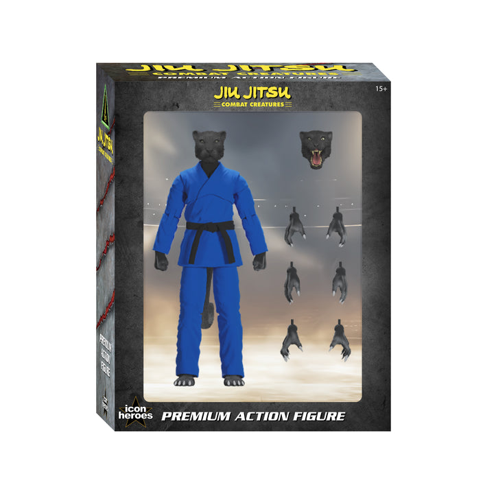 Jiu Jitsu Combat Creatures Paulo the Panther Action Figure