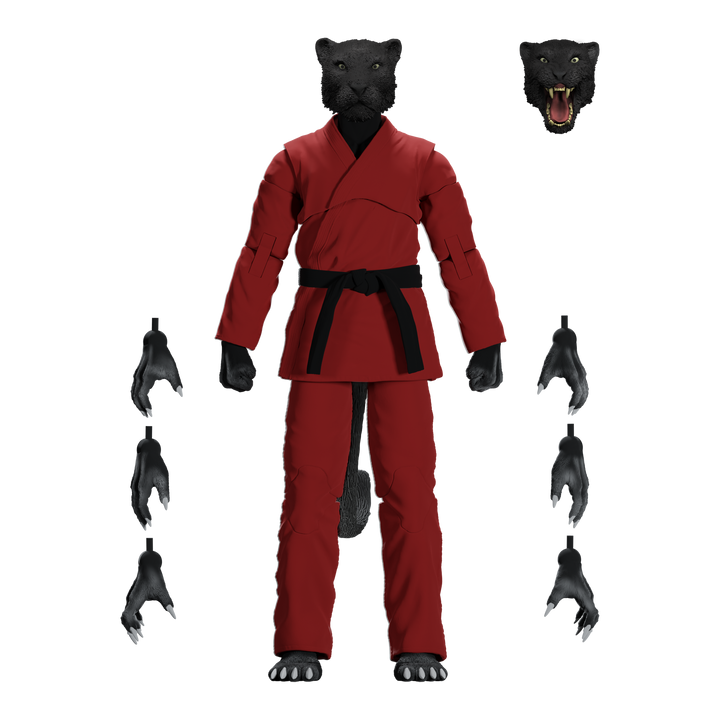 Jiu Jitsu Combat Creatures Paulo the Panther Action Figure - Icon Heroes 