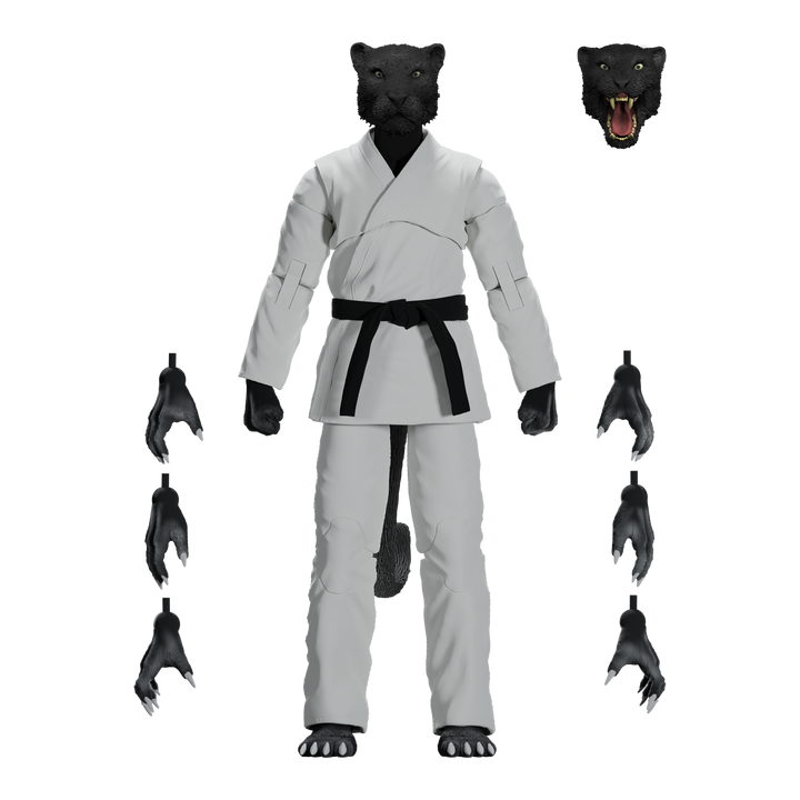 Jiu Jitsu Combat Creatures Paulo the Panther Action Figure - Icon Heroes 