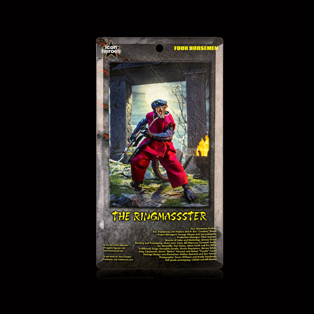 Jiu Jitsu Combat Creatures Ringmassster Action Figure - SDCC Exclusive - Icon Heroes 