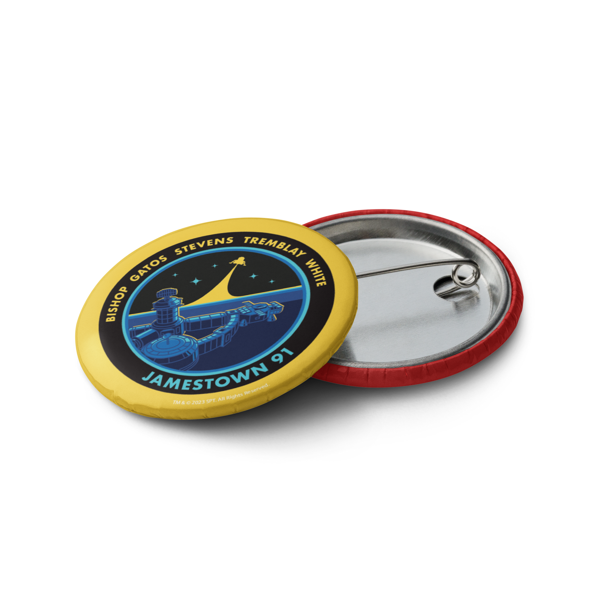 For All Mankind Pin Buttons Set 6 - Icon Heroes 