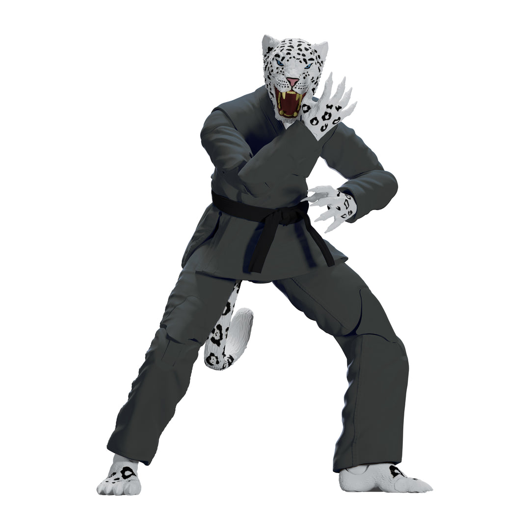 Jiu Jitsu Combat Creatures Shadow 'Ice' the Snow Leopard Action Figure