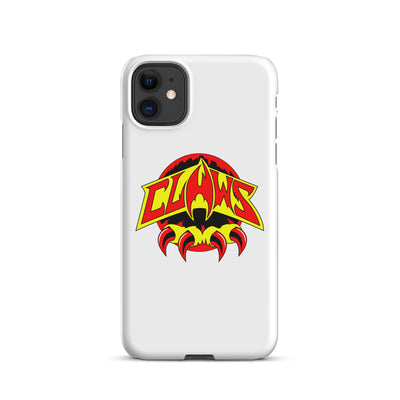 Zoo Jitsu Fighters CLAWS Logo Snap case for iPhone® - Icon Heroes 