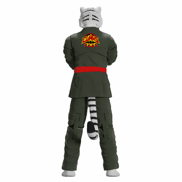 Jiu Jitsu Combat Creatures Taj the White Tiger Action Figure - Icon Heroes 