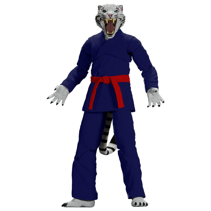 Zoo Jitsu Fighters Taj the White Tiger Action Figure - Icon Heroes 