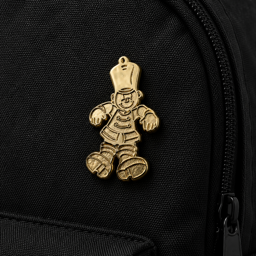 KB Toys 80th Gold Toy Soldier Enamel Pin – SDCC Exclusive