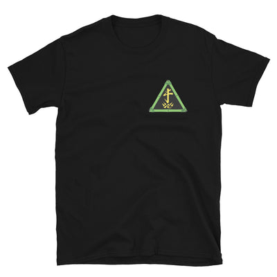 Zoo Jitsu Fighters ZJ Triangle Short-Sleeve Unisex T-Shirt - Icon Heroes 
