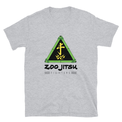 Zoo Jitsu Fighters Logo Short-Sleeve Unisex T-Shirt - Icon Heroes 