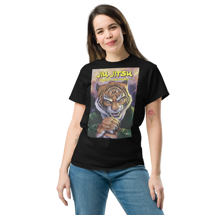 Jiu Jitsu Combat Creatures Bella Rachlin Unisex classic tee