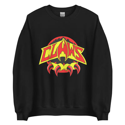 Zoo Jitsu Fighters CLAWS Logo Unisex Sweatshirt - Icon Heroes 