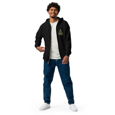 Zoo Jitsu Fighters Unisex heavy blend zip hoodie - Icon Heroes 