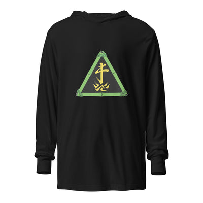 Zoo Jitsu Fighters ZJ Triangle Hooded Long-Sleeve Tee - Icon Heroes 