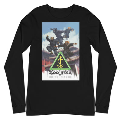 Zoo Jitsu Fighters CLAWS Characters Unisex Long Sleeve Tee - Icon Heroes 