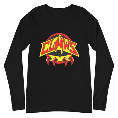 Zoo Jitsu Fighters CLAWS Logo Unisex Long Sleeve Tee - Icon Heroes 