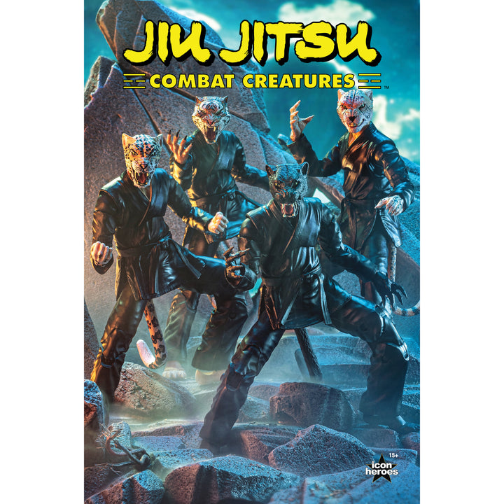 Jiu Jitsu Combat Creatures Comic Book Graphic Novel Paperback