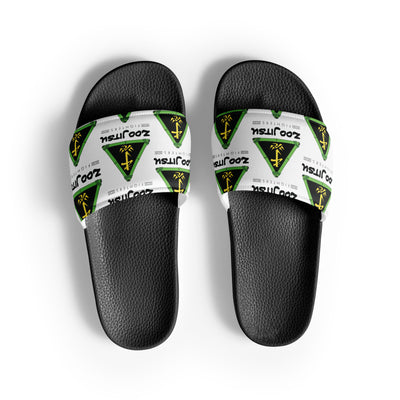 Zoo Jitsu Fighters Women's slides - Icon Heroes 