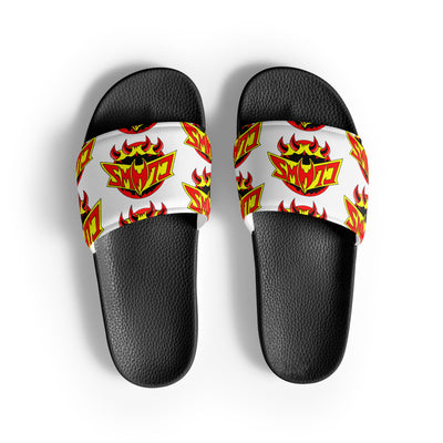 Zoo Jitsu Fighters CLAWS Logo Women's slides - Icon Heroes 