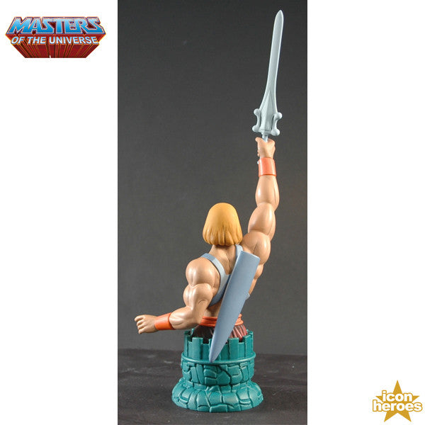 Masters of the Universe He-Man Filmation Mini Bust Paperweight - Icon Heroes 