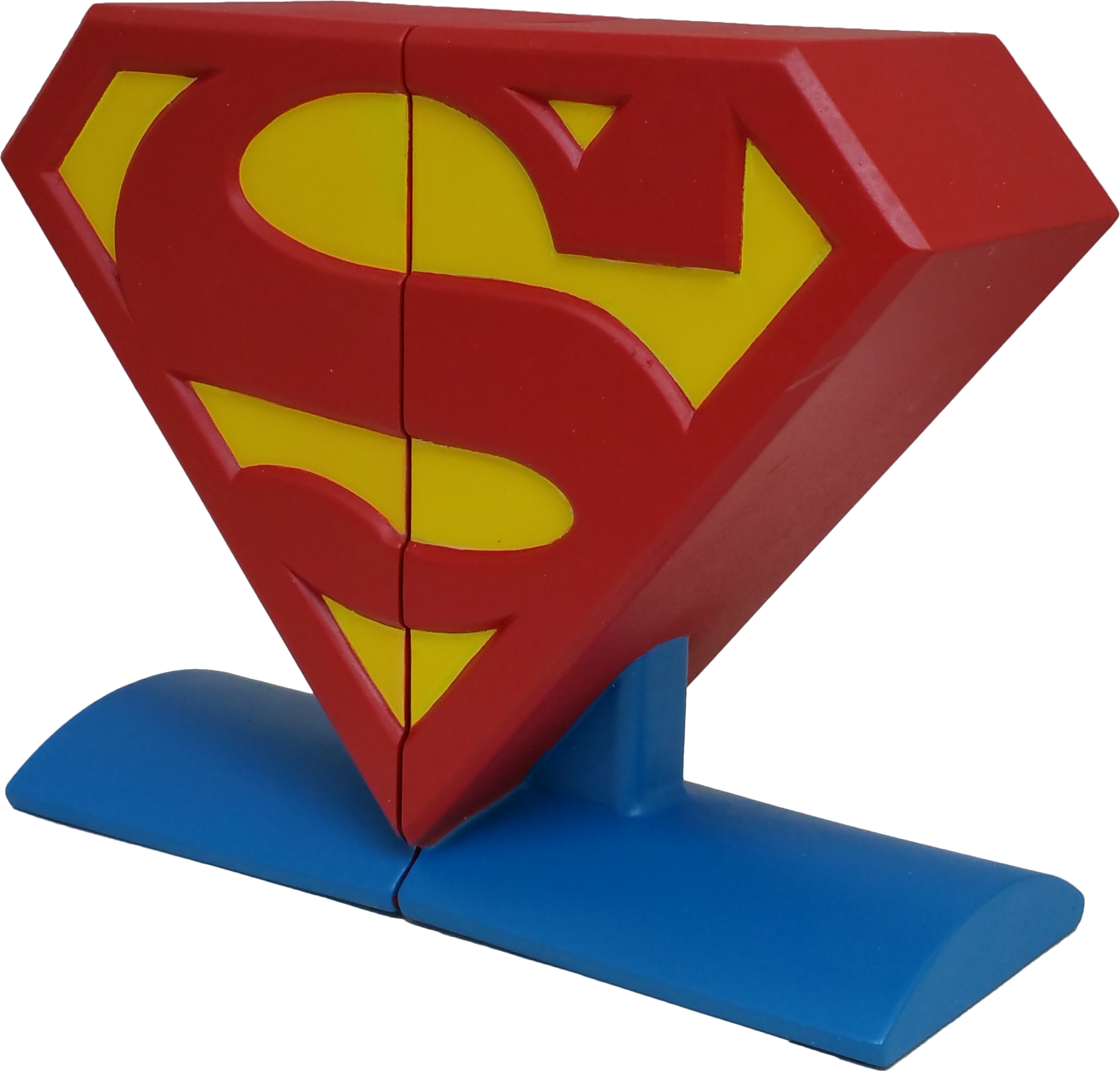 DC Comics Superman Logo Bookends - Icon Heroes 
