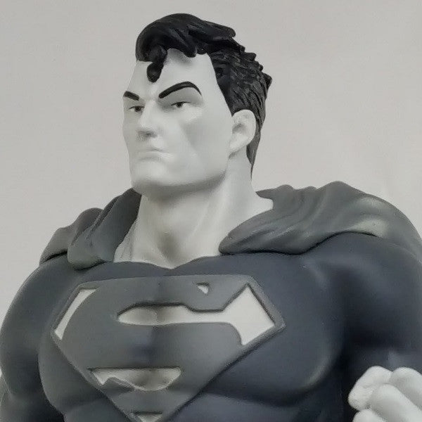 DC Comics Superman Black and White Statue Exclusive - Icon Heroes 