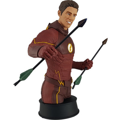 DC Comics The Flash TV "Training With Oliver" Polystone Mini Bust - Exclusive - Icon Heroes 