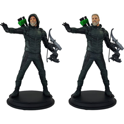 DC Comics Green Arrow Star City 2046 Deluxe Polystone Statue - Exclusive - Icon Heroes 
