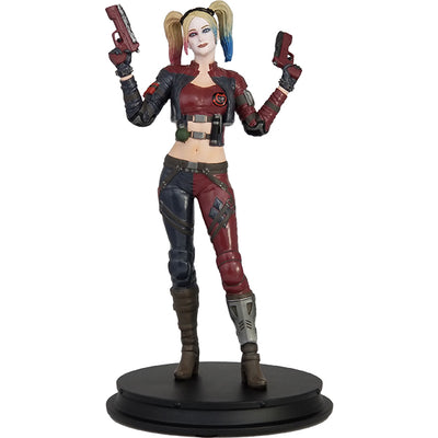 DC Comics Injustice 2 Harley Quinn (Red Jacket) Deluxe Statue - Icon Heroes 