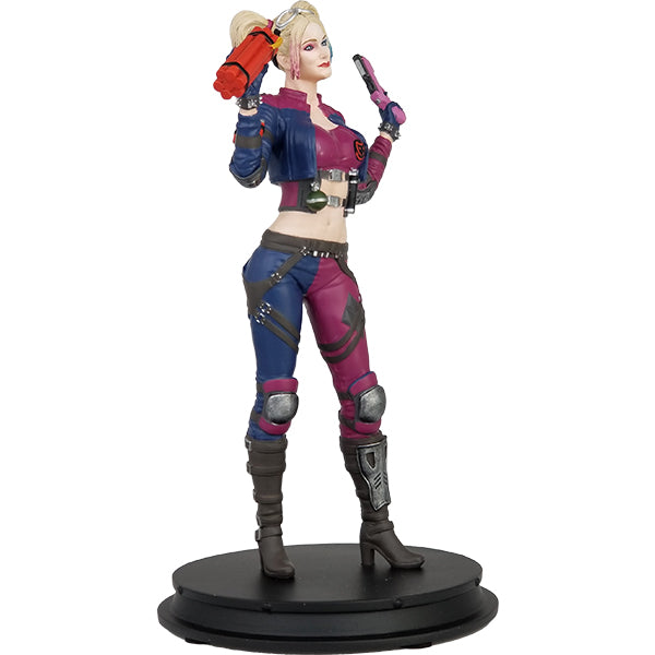 DC Comics Injustice 2 Harley Quinn (Pink Jacket) Deluxe Statue - Icon Heroes 