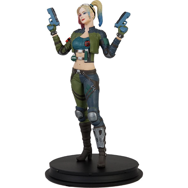 DC Comics Injustice 2 Harley Quinn (Green Jacket) Deluxe Statue - Icon Heroes 