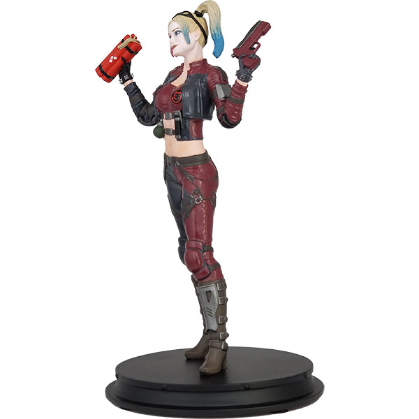 DC Comics Injustice 2 Harley Quinn (Red Jacket) Deluxe Statue - Icon Heroes 