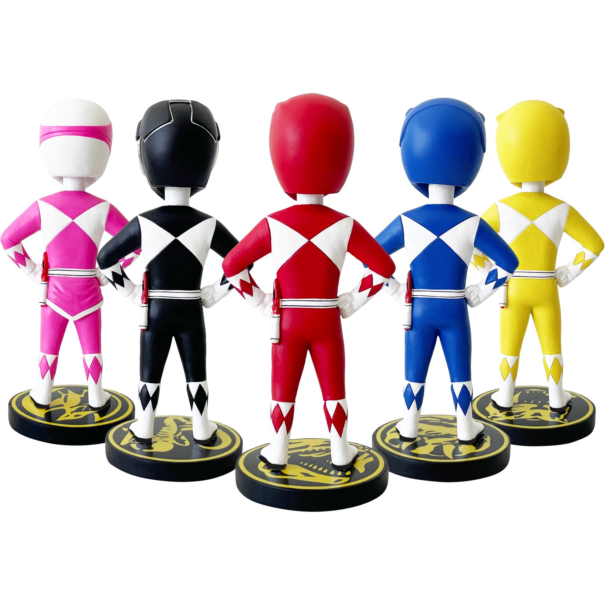Power Rangers Polystone Bobbleheads Boxed Set - Available 3rd Quarter 2023 - Icon Heroes 