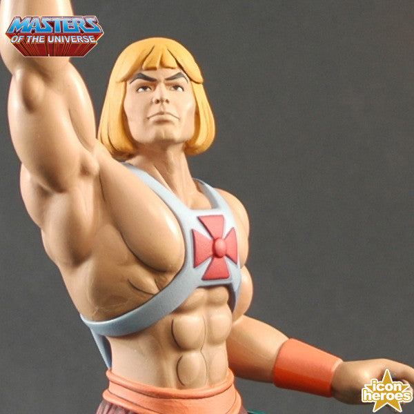 Masters of the Universe He-Man Filmation Mini Bust Paperweight - Icon Heroes 