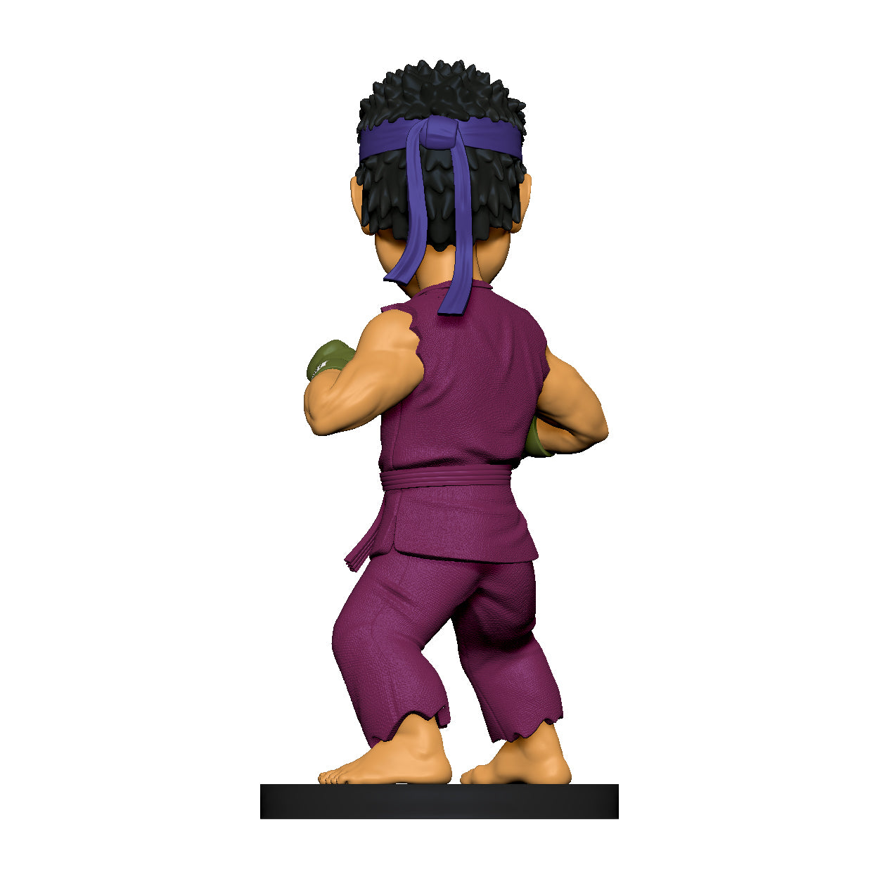 Street Fighter Ryu Magenta Polystone Bobblehead (SDCC Exclusive) - Icon Heroes 