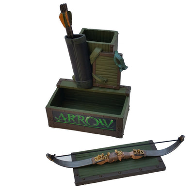 DC Comics Arrow TV Pen and Paper Clip Holder - Icon Heroes 